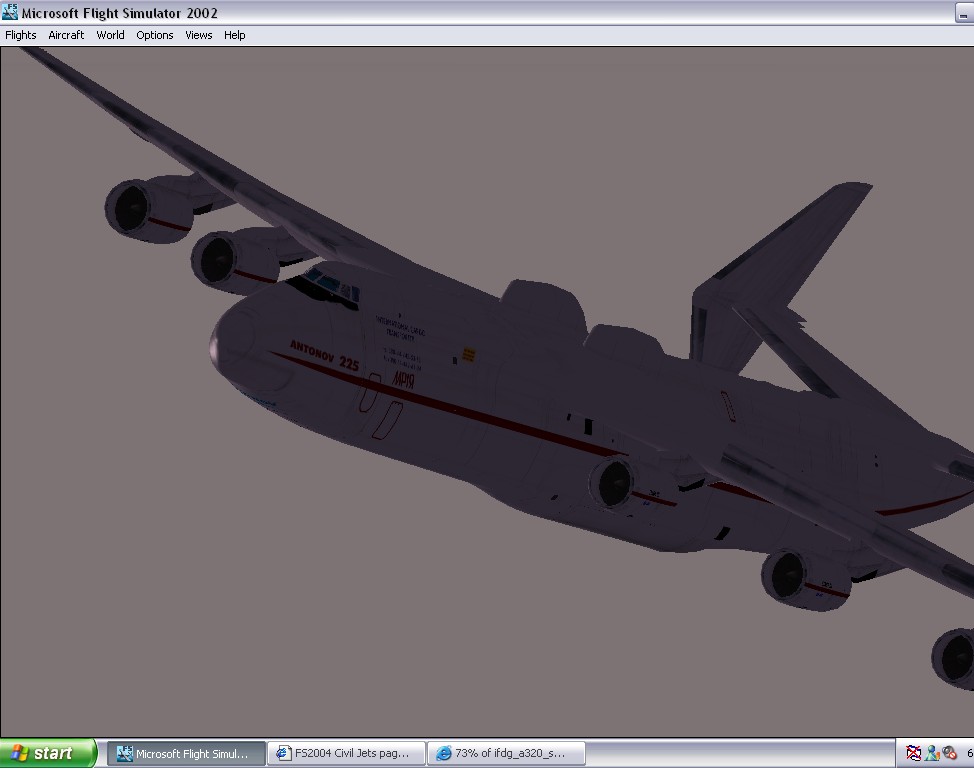 An-225 over Andayr