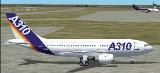 Fs2002 A310-203 House Colors Version 2 Gmax Airbus A310-203 In Demonstrator Livery — 1
