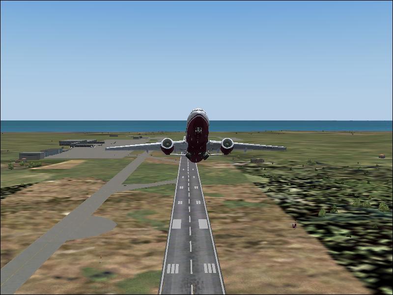 climbing out