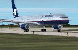 Fs2002 Aeromexico Gmax Boeing 757-200 Designed By Mike Stone, Repainted By Angel Salazar — 1
