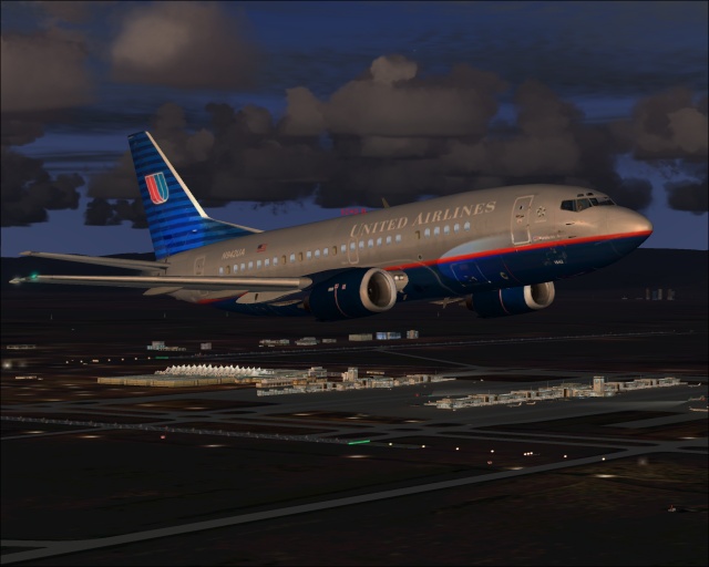 Just after takeoff