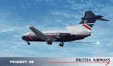Fs2002 Hawker Siddeley Trident 2E British Airways Landor G-Avfg This Aircraft Is One Of Ex — 1