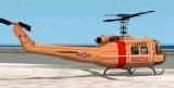 Fs2002 Bell Uh-1H Huey Canadian Rescue Animated Model With Panels And Sounds — 1