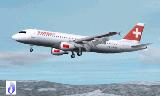 Fs2002 Aircraft: Swiss Air Lines Airbus A320-214 The New Swiss National Flag Carrier, Swis — 1