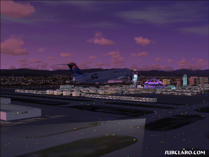 landing in klax