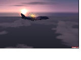 747 sunrise