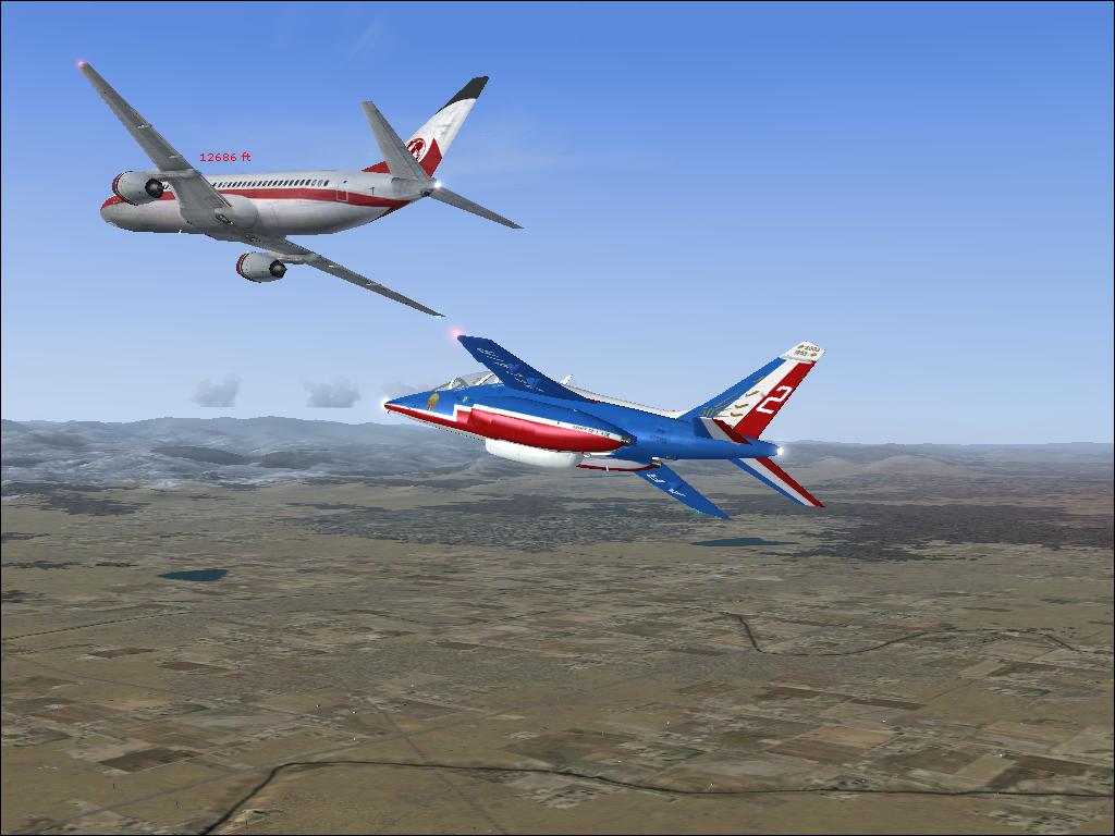 Break with a 737