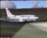 Air Europa 736 Landing