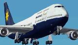 Fs2002 Varig Boeing 747-400 Repaint.repaint Of The Msfs Default Boeing 747 In A Varig Live — 1