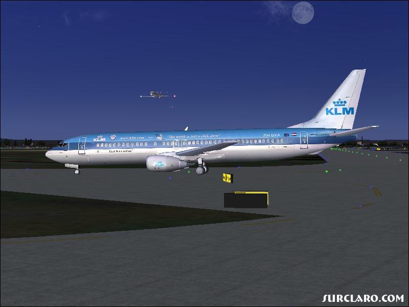 KLM in frankfurt