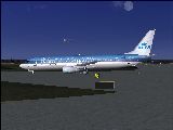 KLM in frankfurt