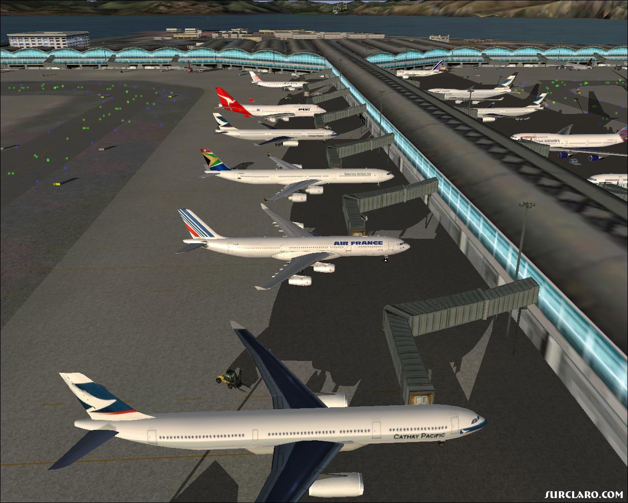 How many airlines can you spot