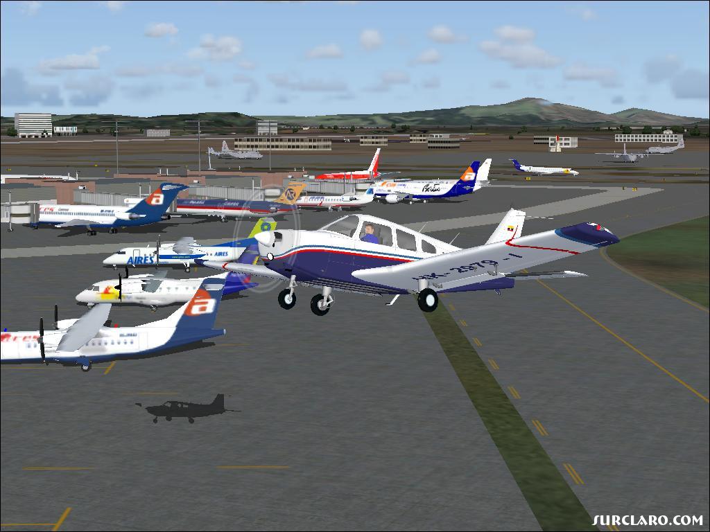 SKBO, El Dorado traffic