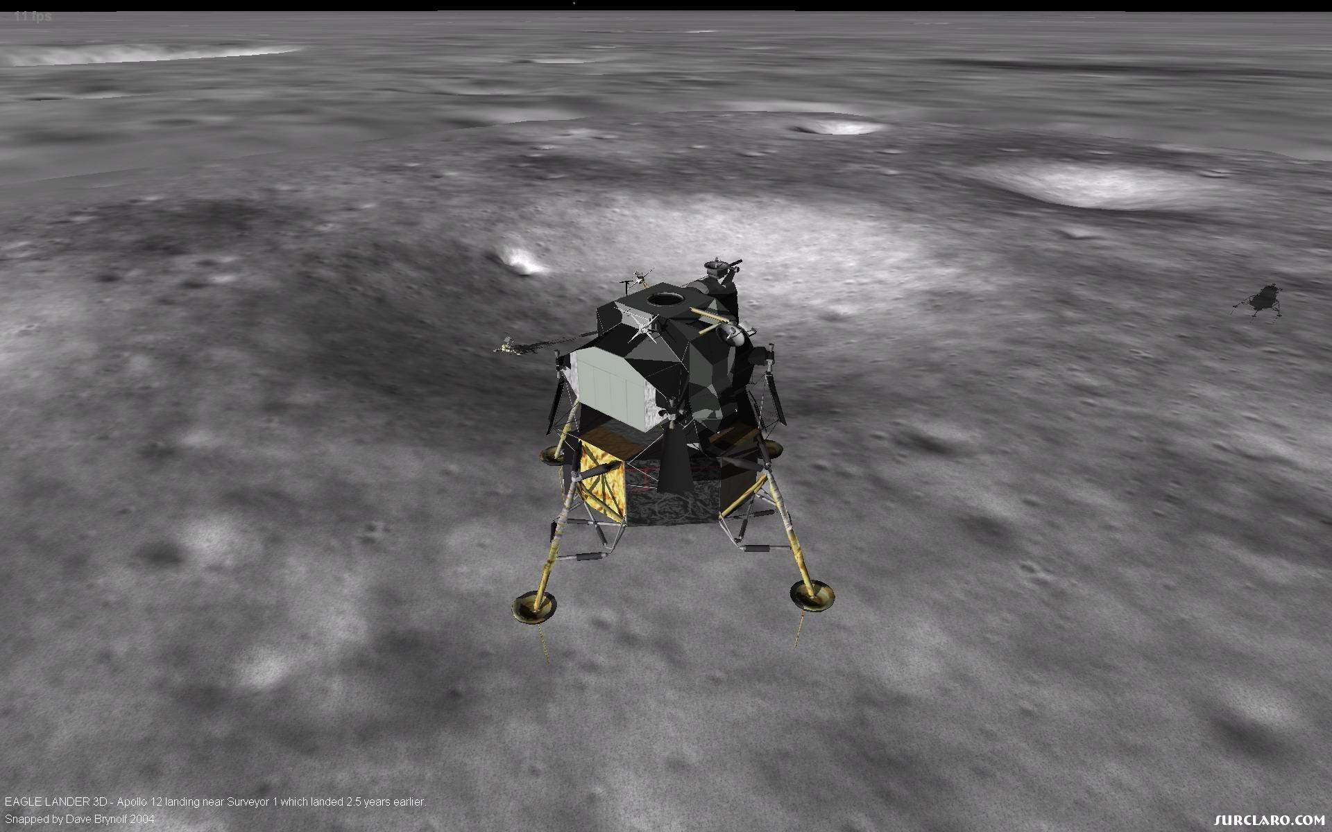 Apollo 12 landing.