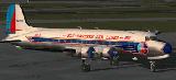Fs2002 Eastern Douglas Dc-4 , Registration N4771E — 1