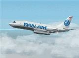 Repaint Of The Yeodesigns Boeing 737-200 In Pan Am Liverya Fs732 Designed Acording Real 73 — 1