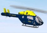 Flightsim Fs2004/Fs98/Fs2002 Helicopter West Midlands Police Uk Mcdonnell Douglas Md-902 — 1