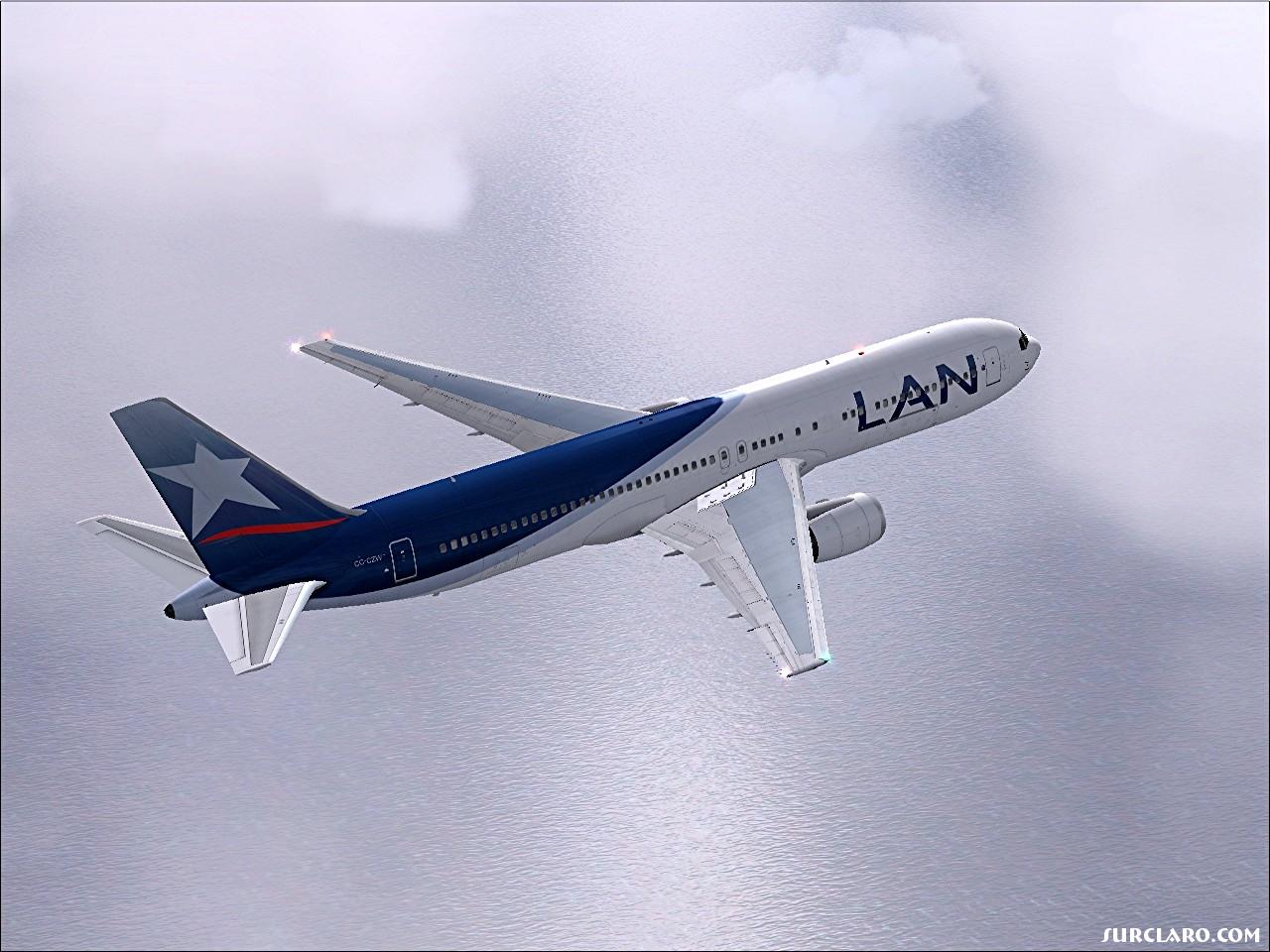 767-316ER in Lan Chile Colors
