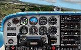 Cessna C172 Om-Car, Air Carpatia Airport Vajnory - Bratislava, Slovakia Original Panel Cre