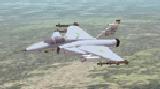 Saab Jas 39 Gripen Sweden Single-Seat All-Weather Fighter Model Fab - For Fs2002 Flight Si