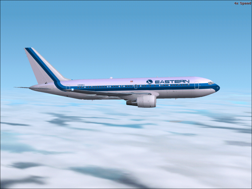 Eastern Airlines B-767-200Er This Is Exclusively Repainted Textures Of Posky B-767-200Er A