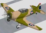 Fs2002 Military North American P-64 — 1
