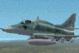 Kuwaiti Air Force A-4Ku Free Kuwait Desert Camoflauge From 1991 Operation Desert Storm