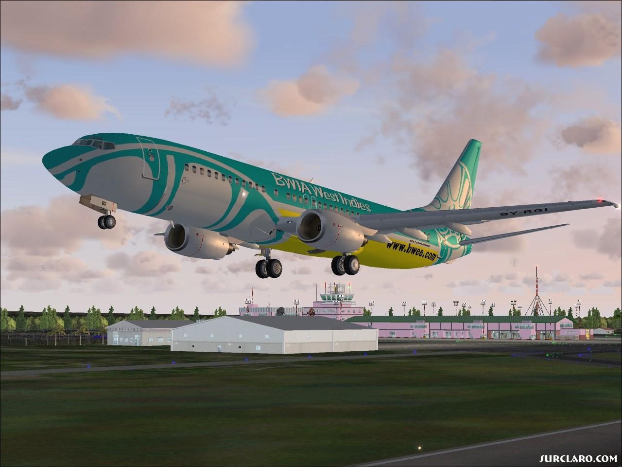 BWIA 737-800 (2)
