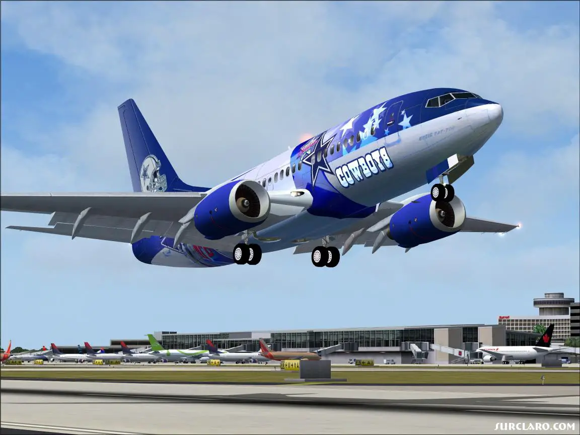 Boeing 737-700 (Dallas Cowboys)