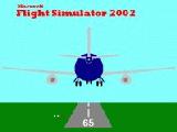Fs2002 Splash Screen This A Home-Made Splash Screen Of A 737-400 On Final