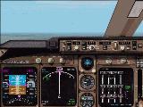 Original Fs2002 747-400 Panel With All The Same Gauges/Instruments And The Following Chang