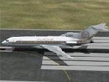 Fs2002 Captain Sim Boeing 727-100 Alaska Airlines Golden Nugget Jet Repaint