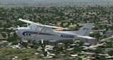 This Is A Textures Repaint Of The Defualt Cessna 172Sp In The Millenium Edition Scheme, Ta