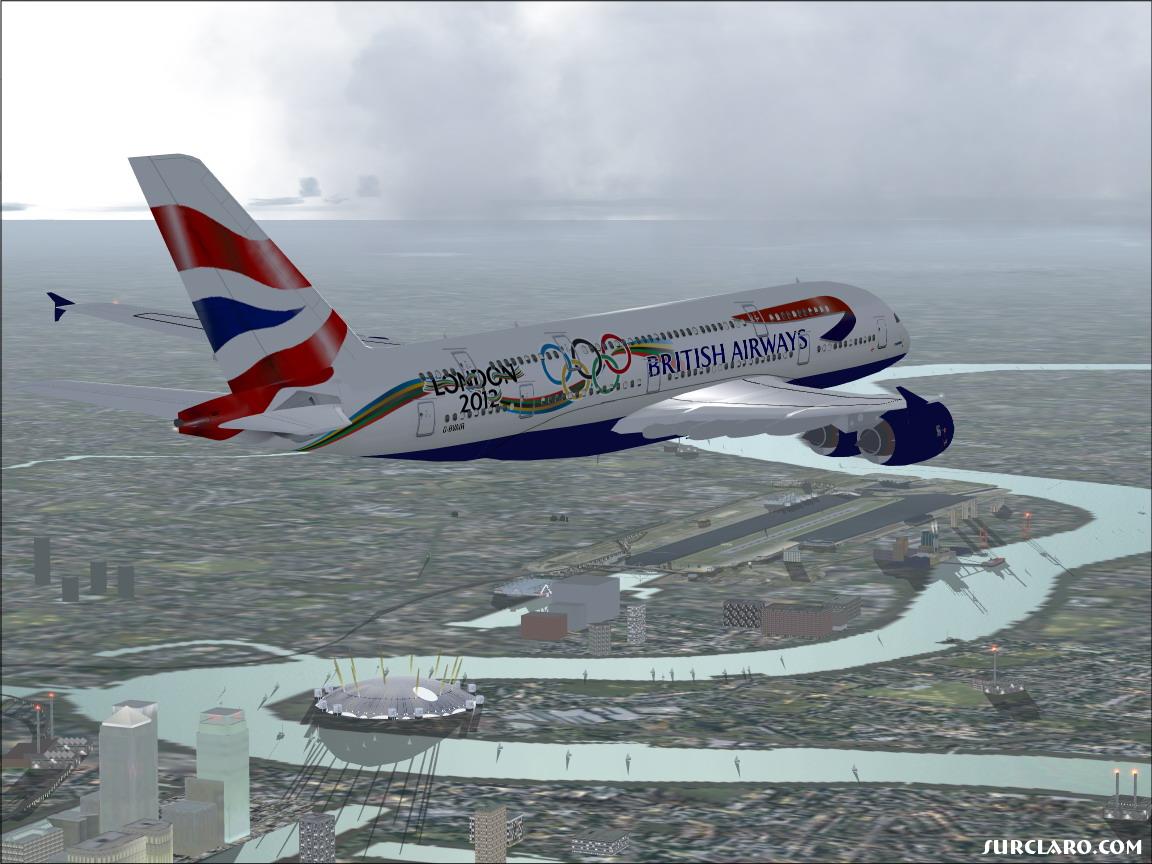 A380-800 2012 Olympics Livery