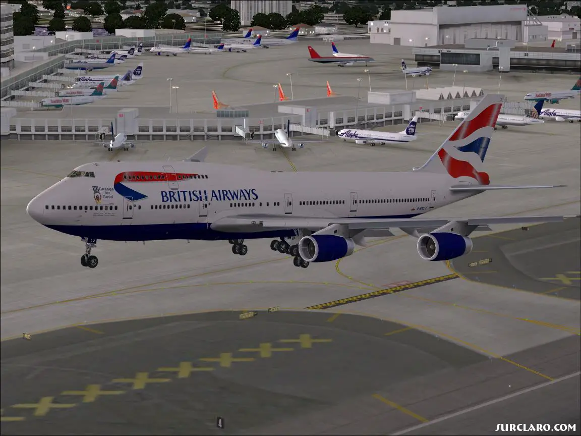 PMDG 747-400 British Airways