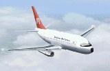 Fs2002 Boeing 737-200 Indian Airlines A Textures Repaint Of The Yeodesigns V3 737-200 In T