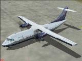 Fs2002 Professional Atr 42-500 Rivierair Is A Textures Repaint All Inclusive Of A Great Pl — 1