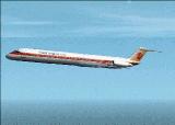 Fs2002 Aircraft-Mcdonnell Douglas Dc9 Super 80 Continental Airlines Gold Tail Aircraft By — 1