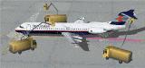Fs2002 Aircraft Inter-Canadian F100 Dirty Textures Exclusively For Pf10070 Fokker 100 In I — 1