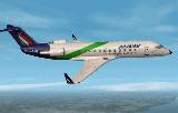 Fs2002 Malev Express Canadair Regional Jet Crj 600 - 200