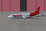 Fs2002 737-400 Eagle Air Charter A Textures Repaint Of The Default 737 In The Colors Of Th