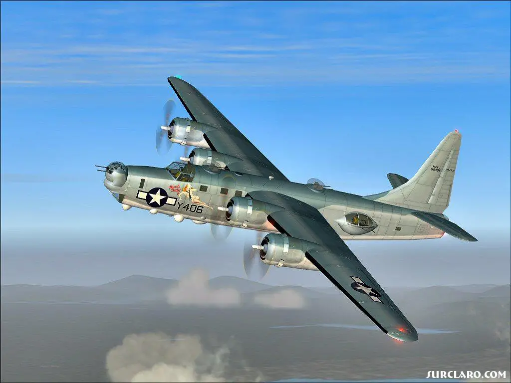 PB4Y-2 In flight