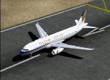Fspainter Airbus A320 In Gulf Air Livery, With 32-Bit Reflective Textures; Textures Only,