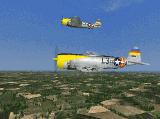 Cfs3 Republic P-47D-25 Thunderbolt Of The 512Th Fighter Squadron, 406Th Fighter Group, Usa — 1