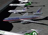 Transaero Textures For The Mcdonnell-Douglas Dc-10 By Fspainter, Registration N140Aa — 1
