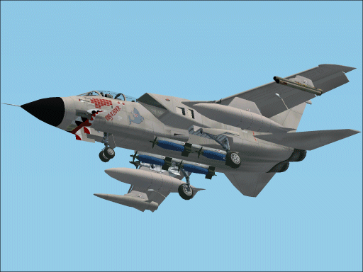 Fs2002 Tornado Gr1 Mig Eater Textures.the Missing Nose Art And Markings Forthe Lago Tornad