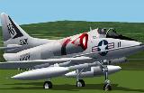 Fs2002 Douglas A-4B Skyhawk Of Va-22