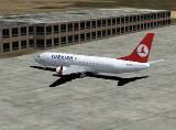 Tsutomu Urakawas Boeing 737-800 In Turkish Airlines Livery, Registration #Tc-Jfk; And With