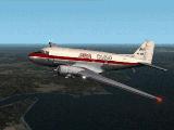 Fs2002 Douglas Dc-3 Bba Cargo Vh-Bab A Dc-3 In The Colours Of Bba Cargo, Registration Vh-B — 1