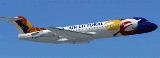 Fs2002 Project Fokker 70 Air Littoral Textures Repaint Of The Pf10070 Fokker 70 In Air Lit